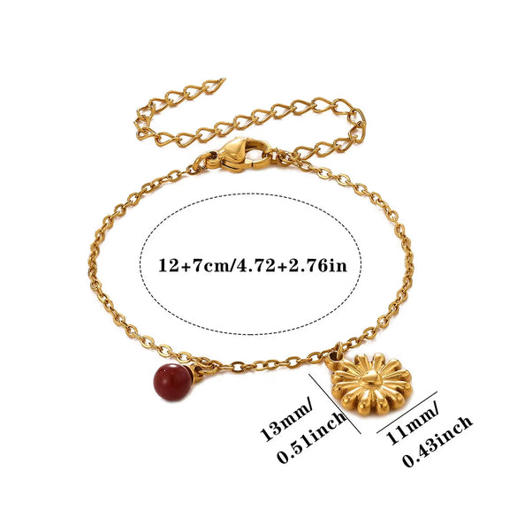 Gold Plated Stainless Steel Panda Pendant Necklace And Bracelet Set Retro Animal Jewelry With Layered Chain Design For Women