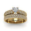 Gold Tone Geometric Electroplated Metal Ring Set Two Piece Unisex Minimalist Jewelry Accessories Wholesale