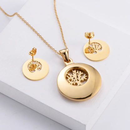 Stainless Steel 18K Gold Plated Korean Style Plating Fruit