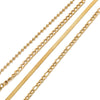 Goldplated Handmade Diy Trendy Bracelets With Snake Bone Chains Cuban Chains Bead Chains In Stainless Steel And Geometric Shape
