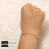 Goldplated Handmade Diy Trendy Bracelets With Snake Bone Chains Cuban Chains Bead Chains In Stainless Steel And Geometric Shape