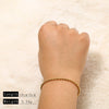 Goldplated Handmade Diy Trendy Bracelets With Snake Bone Chains Cuban Chains Bead Chains In Stainless Steel And Geometric Shape