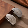 Goldplated Metal Dropshaped Geometric Ear Cuff Earrings For Women Personalized Minimalist Fashion Jewelry