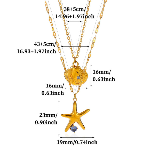 Goldplated Stainless Steel Oceaninspired Turtle Pendant Earrings And Geometric Animal Jewelry Set For Women