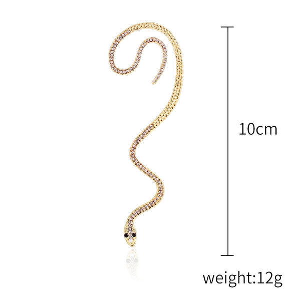 Gothic Alloy Earrings With Geometric Style And Electroplating Process For Women