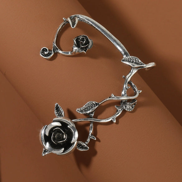 Gothic Alloy Earrings With Geometric Style And Electroplating Process For Women