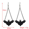 Gothic Cat Spider Alloy Women'S Drop Earrings 1 Pair