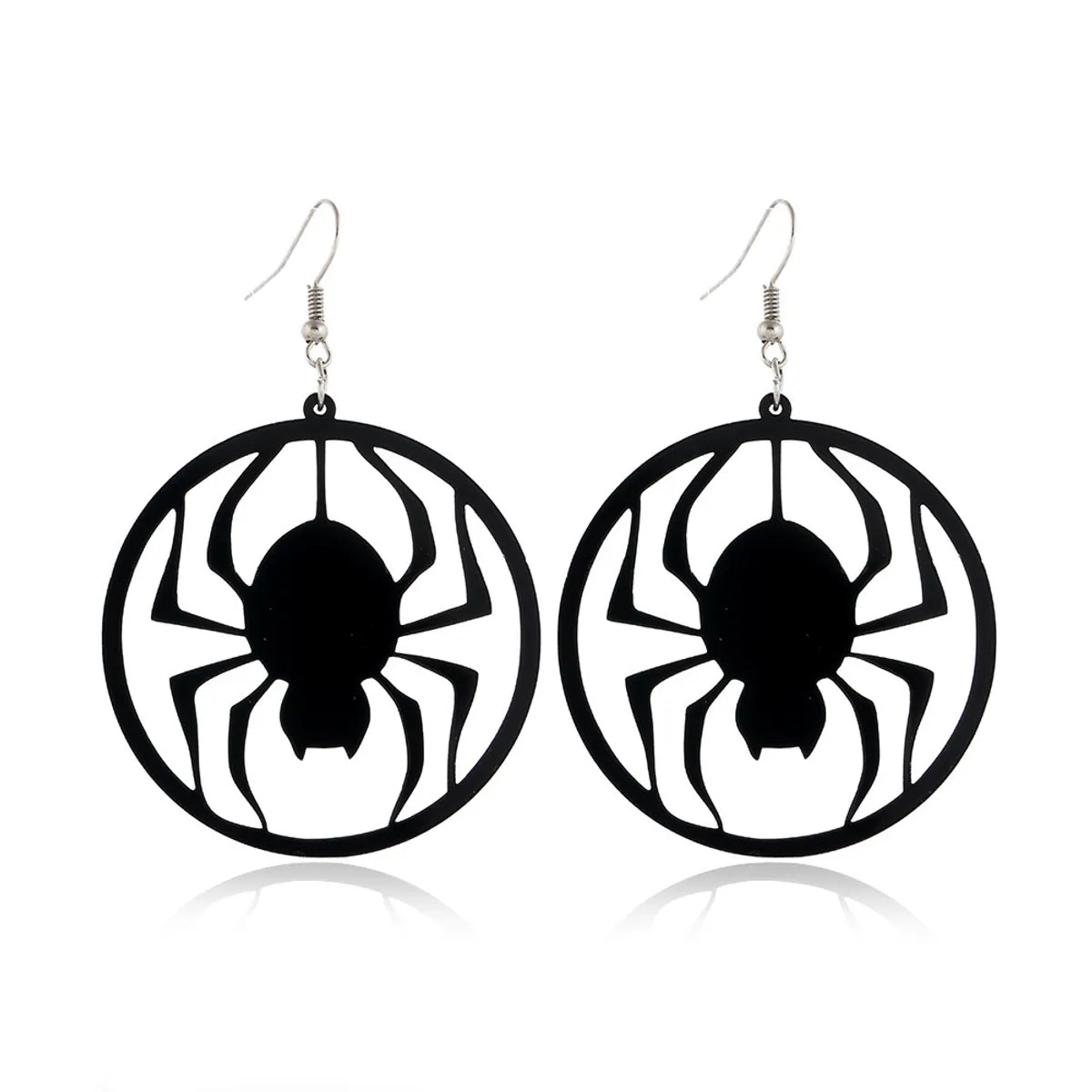 Gothic Cat Spider Alloy Women'S Drop Earrings 1 Pair