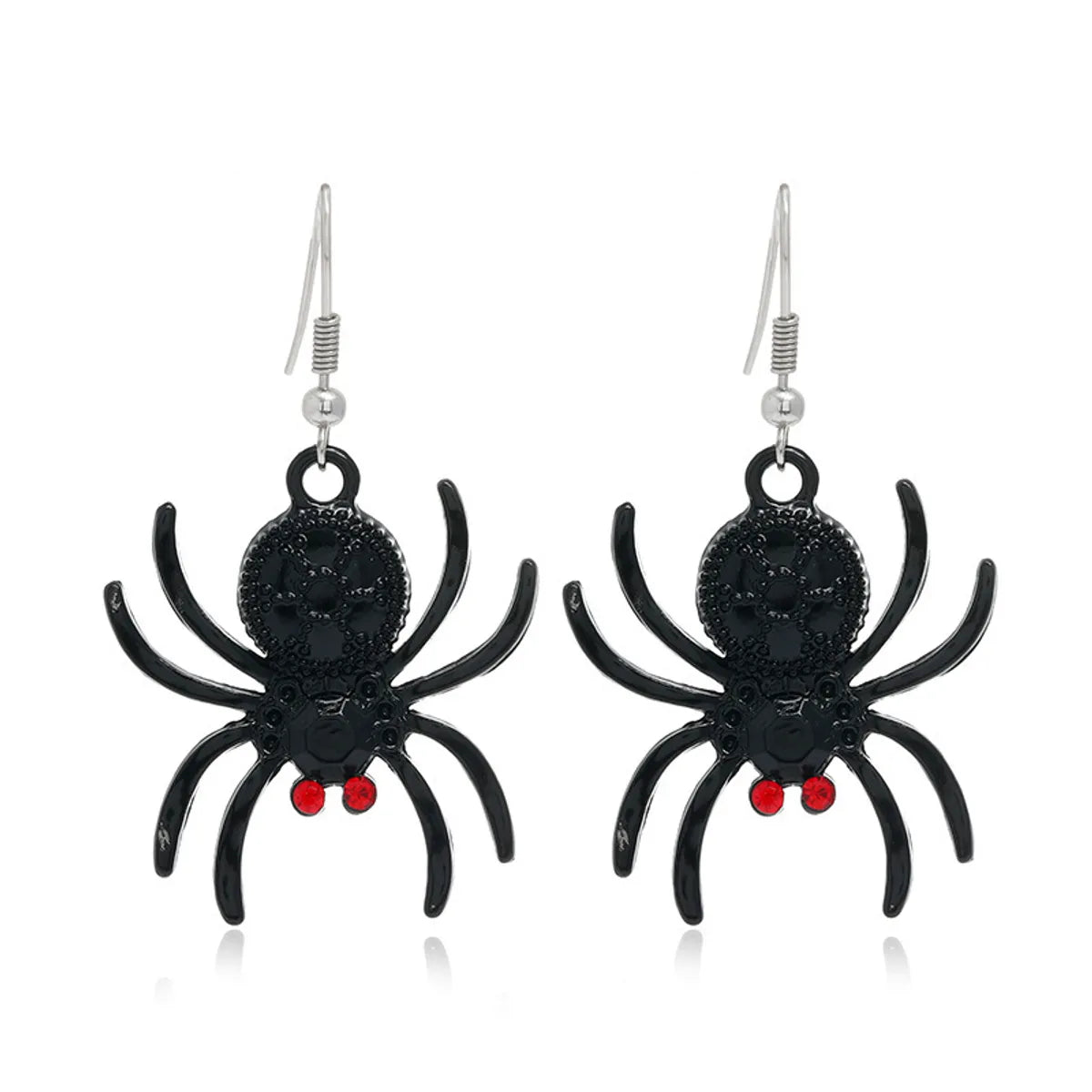 Gothic Cat Spider Alloy Women'S Drop Earrings 1 Pair