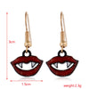 Gothic Cat Spider Alloy Women'S Drop Earrings 1 Pair