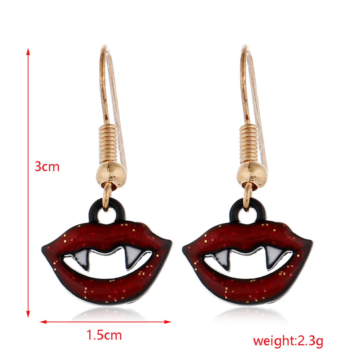 Gothic Cat Spider Alloy Women'S Drop Earrings 1 Pair