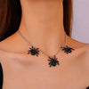 Gothic Cool Style Spider Alloy Wholesale Necklace