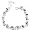 Gothic Dark Style Creative Skull Air Bracelet Zinc Alloy Electroplated Unisex Jewelry