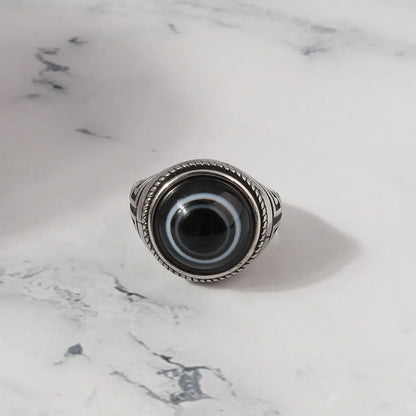 Gothic Eye Alloy Men'S Rings