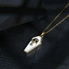 Gothic Funny Simple Style Skull K Gold Plated 304 Stainless Steel Alloy Wholesale Pendant Necklace