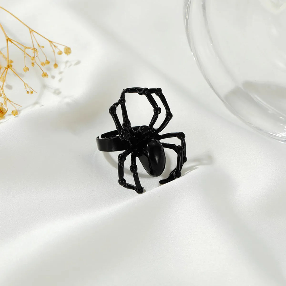 Gothic Retro Spider Alloy Halloween Men'S Rings