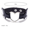 Gothic Sexy Wings Pu Leather Alloy Women'S Bracelets Necklace