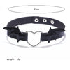 Gothic Sexy Wings Pu Leather Alloy Women'S Bracelets Necklace