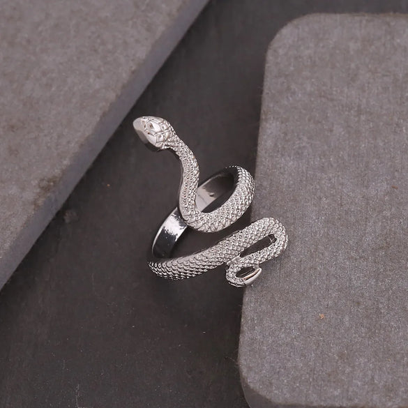 Novelty Snake Alloy Plating No Inlaid Unisex