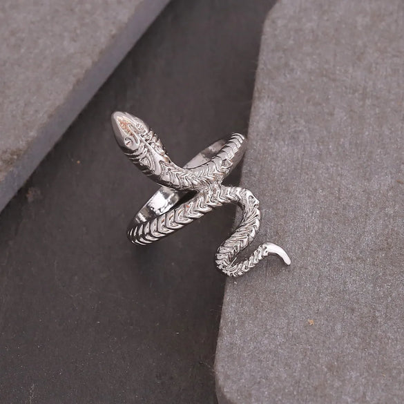 Novelty Snake Alloy Plating No Inlaid Unisex