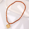 Gothic Style Pumpkin Skull Necklace And Bat Beaded Bracelet For Women Alloy Jewelry With Cartoon And Geometric Animal Patterns Electroplated