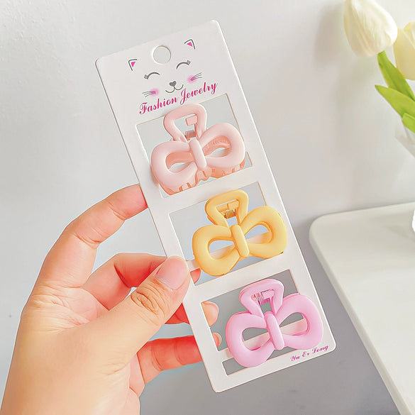 Grab Clip Hairpin Plastic Resin Handmade Lovely Geometric For Girls