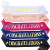 Graduation Shoulder Strap Etiquette Belt Party Belt Sardine Material Bronzing