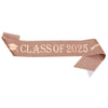 Graduation Shoulder Straps Etiquette Straps Glitter Cloth Bronzing Party Ribbons With Letters Numbers Text Style