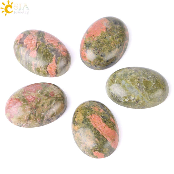 Green Crystal Oval Flower Ring Polished Jewelry Accessory With Independent Packaging