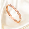 Gypsophila Stainless Steel Bracelet Electroplated 18K Gold Women's Jewelry