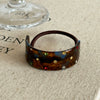 Hair Accessories Acetic Acid Geometric Full Diamond High Elastic Hair Ring Hair Rope