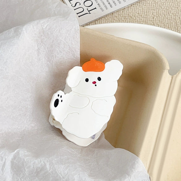 Hair Accessories Acetic Acid Handmade Cartoon Animals Style Hair Grab Clip For Women