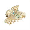 Hair Accessories Acetic Acid Hollow Butterfly Highend Diamond Hair Clip