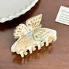 Hair Accessories Acetic Acid Hollow Butterfly Highend Diamond Hair Clip