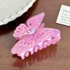 Hair Accessories Acetic Acid Hollow Butterfly Highend Diamond Hair Clip