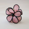 Hair Accessories Acrylic Skeleton Clip Spring And Summer Candycolored Flower Hairpin Baking Paint Women's