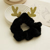 Hair Accessories Cartoon Antlers Plush Hair Rope Hair Ring Handmade Fabric High Elasticity Festive Elements