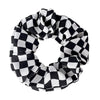 Hair Accessories Cloth Chiffon Geometric Checkerboard Bow Loop Style