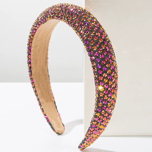 Hair Accessories Cloth Diamond Headband For Women
