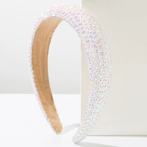 Hair Accessories Cloth Diamond Headband For Women