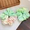 Hair Accessories Cloth Handmade Heart Sweet Geometric Hair Ring For Women