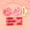 Hair Accessories Cloth Handmade High Elasticity Hairpin And Hairband Set