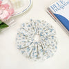 Hair Accessories Cloth Handmade Oversized Floral Hair Ring Pleated Lace Hair Rope Hair Strap