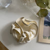 Hair Accessories Cloth Handmade Sweet Agaric Edge Double Cloud Large Intestine Hair Ring Tie Rope For Girls