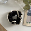 Hair Accessories Cloth Handmade Sweet Agaric Edge Double Cloud Large Intestine Hair Ring Tie Rope For Girls