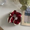 Hair Accessories Cloth Handmade Sweet Agaric Edge Double Cloud Large Intestine Hair Ring Tie Rope For Girls
