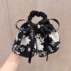 Hair Accessories Cloth Handmade Vintage Printed Bow Style