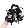 Hair Accessories Cloth Handmade Vintage Printed Bow Style