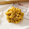 Hair Accessories Cloth Pleated Ruffled Lace High Elasticity Seiko Ponytail Hair Band Tie Rope Headdress