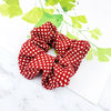 Hair Accessories Cotton Cloth Handmade Small Wave Dot Round Hair Ring Head Rope